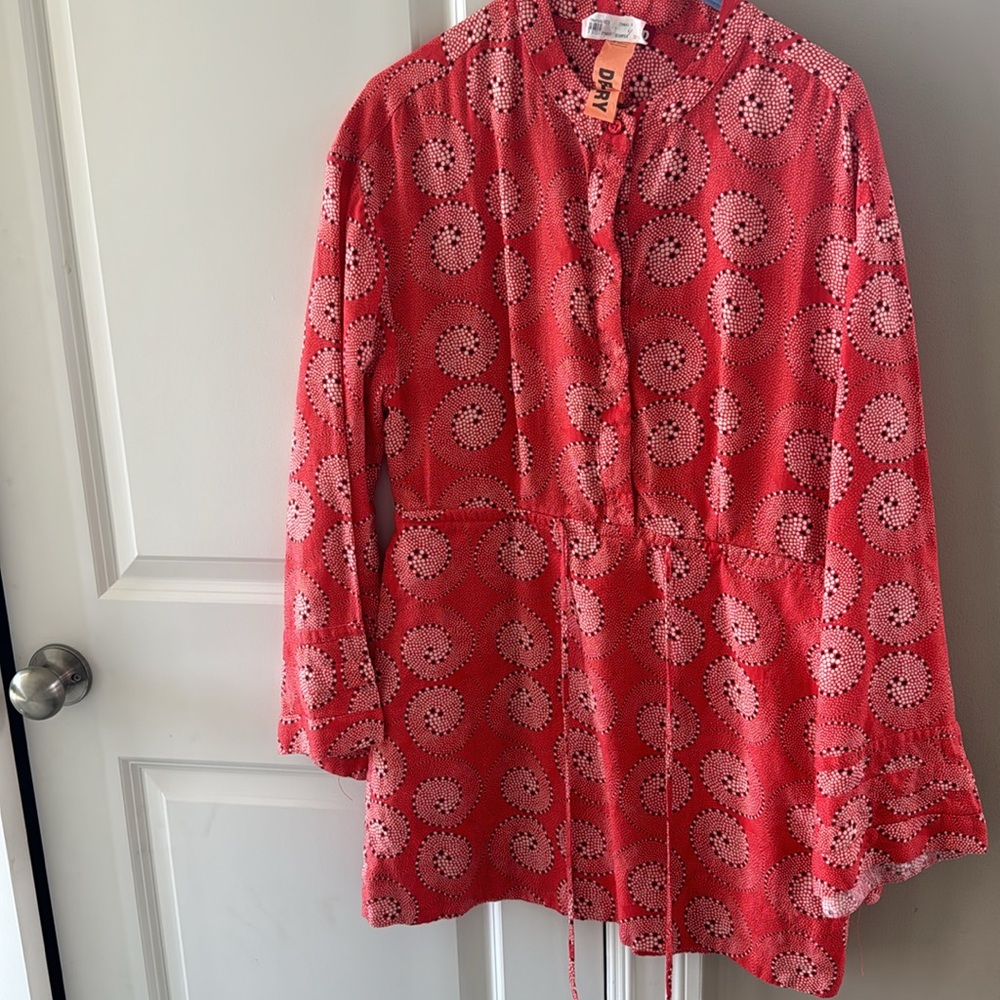 STAUD Coral Eyelet Tunic Dress - Picture 3 of 3